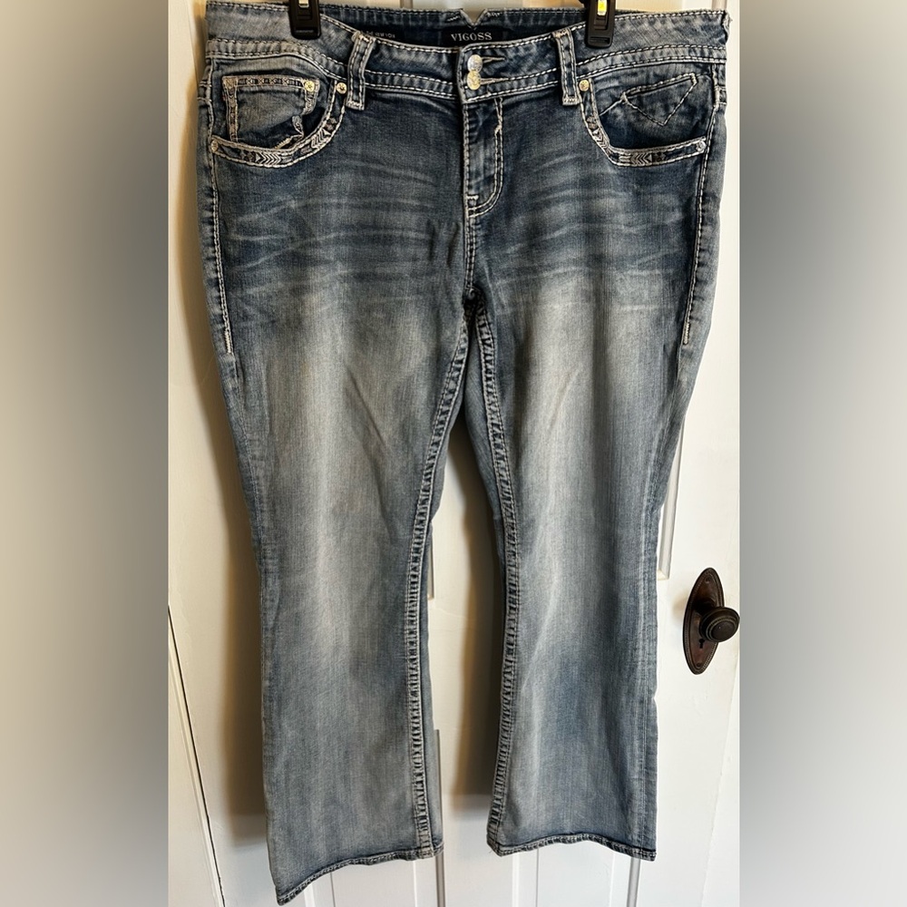 SOLD!!!!!! Vigoss The New York Boot Cut Jeans - See Description
